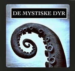 Det blå cover til podcasten De Mystiske Dyr