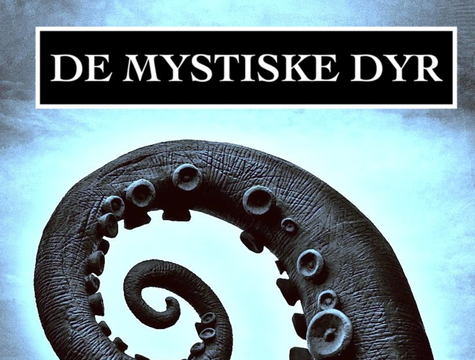 Det blå cover til podcasten De Mystiske Dyr